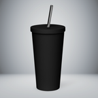 Insulated Tumbler With a Straw