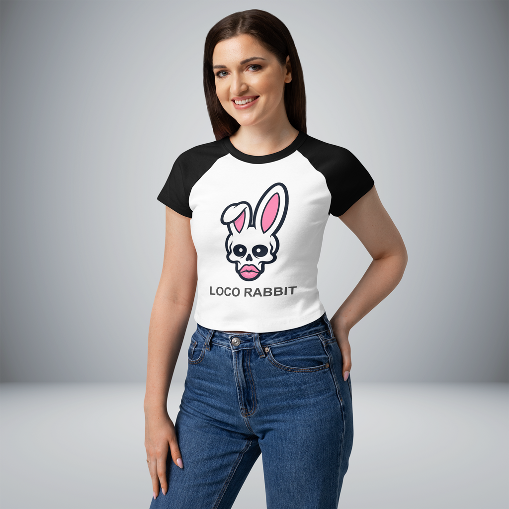 Women’s Micro Rib Raglan Baby Tee