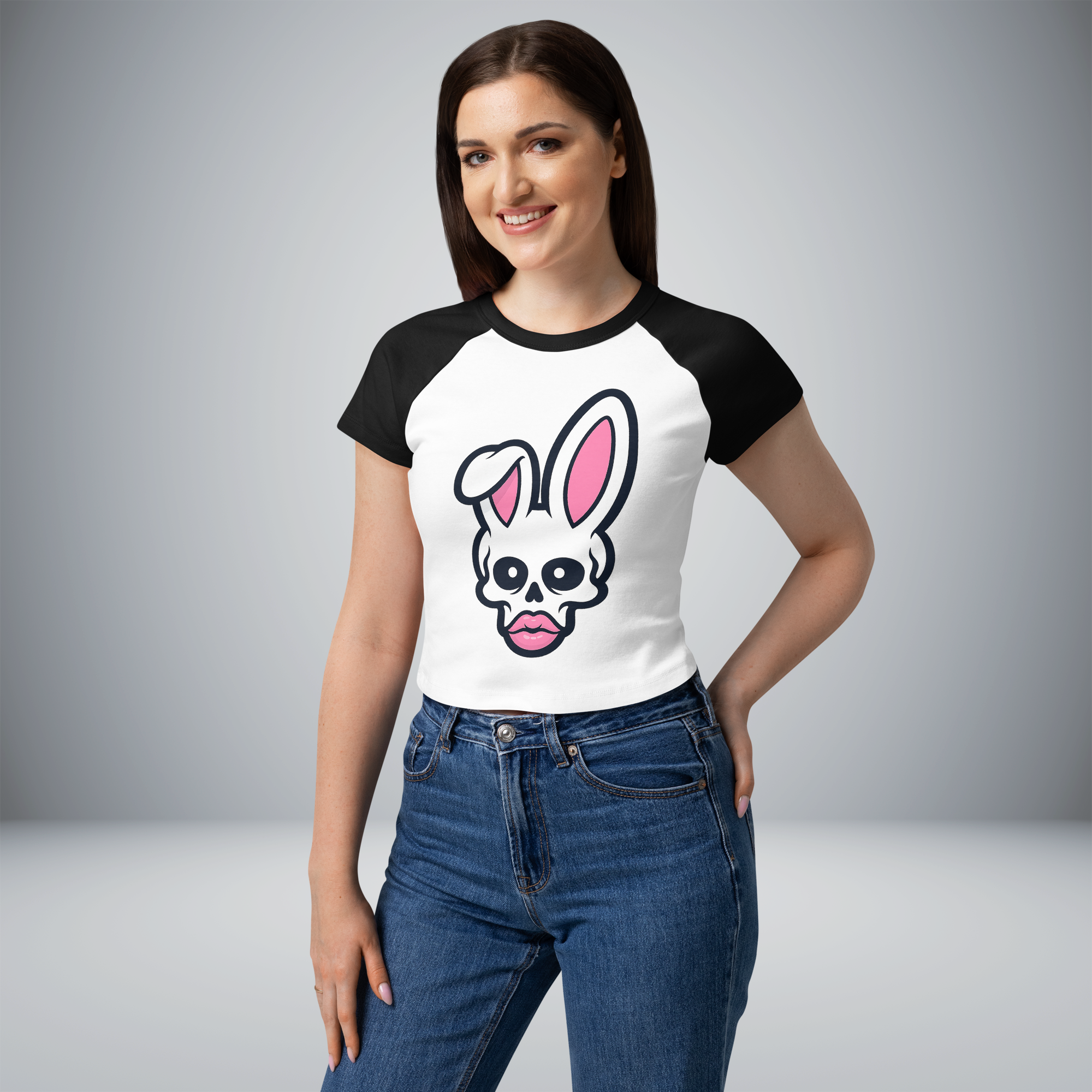 Women’s Micro Rib Raglan Baby Tee