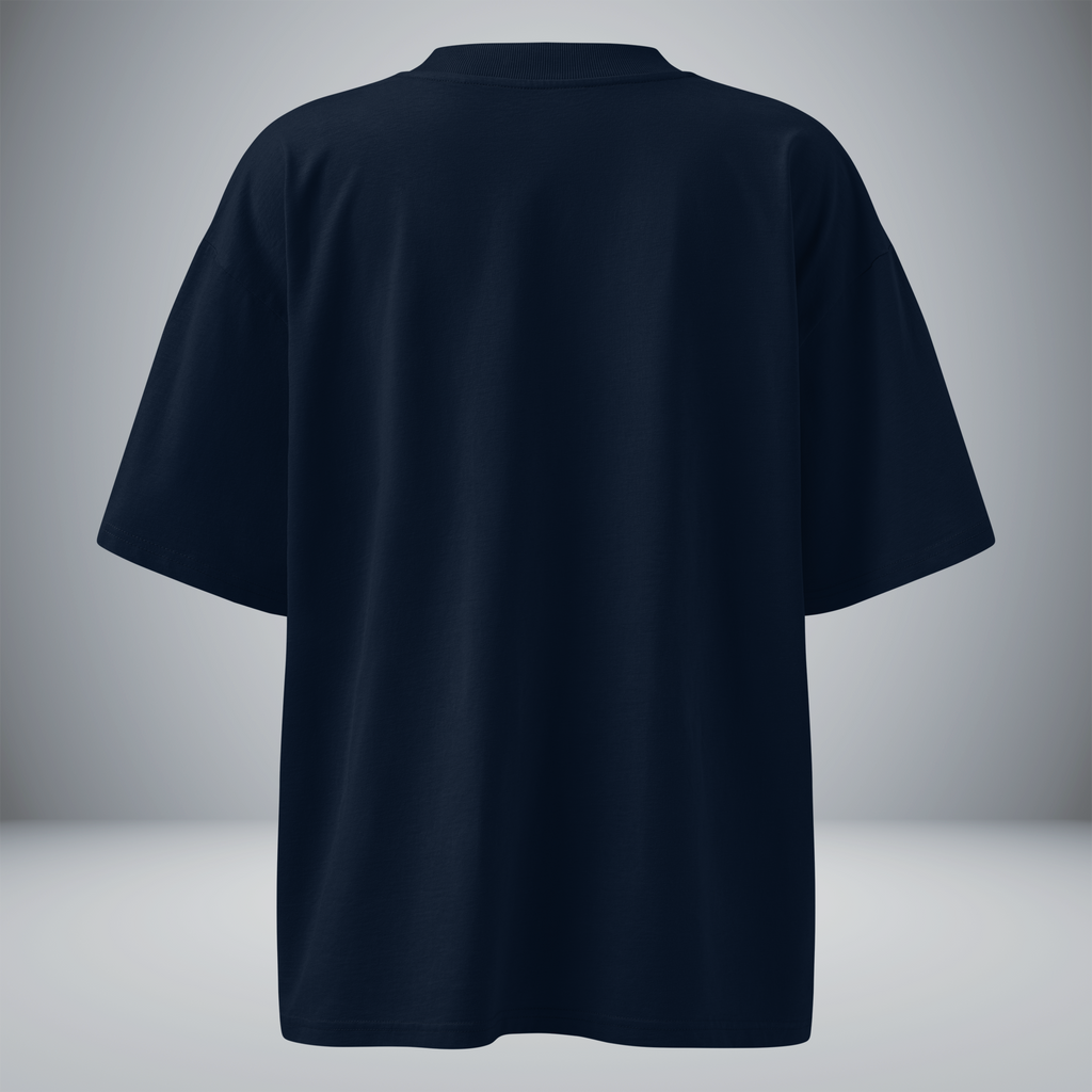 Unisex Organic Oversized High Neck T-shirt
