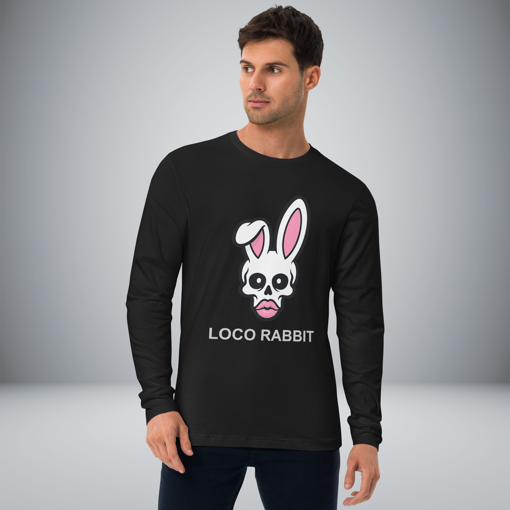 Men's Long Sleeve Fitted Crew