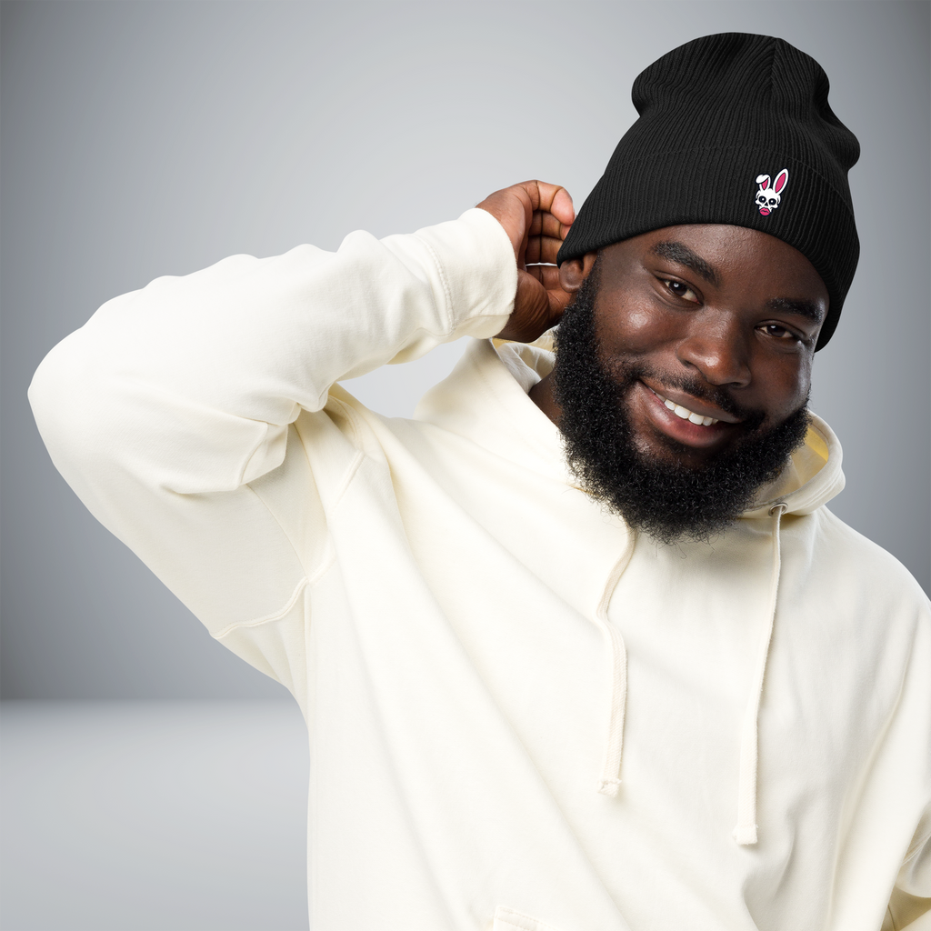 Organic Ribbed Beanie