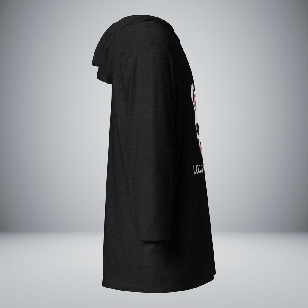 Unisex Hooded long-sleeve tee