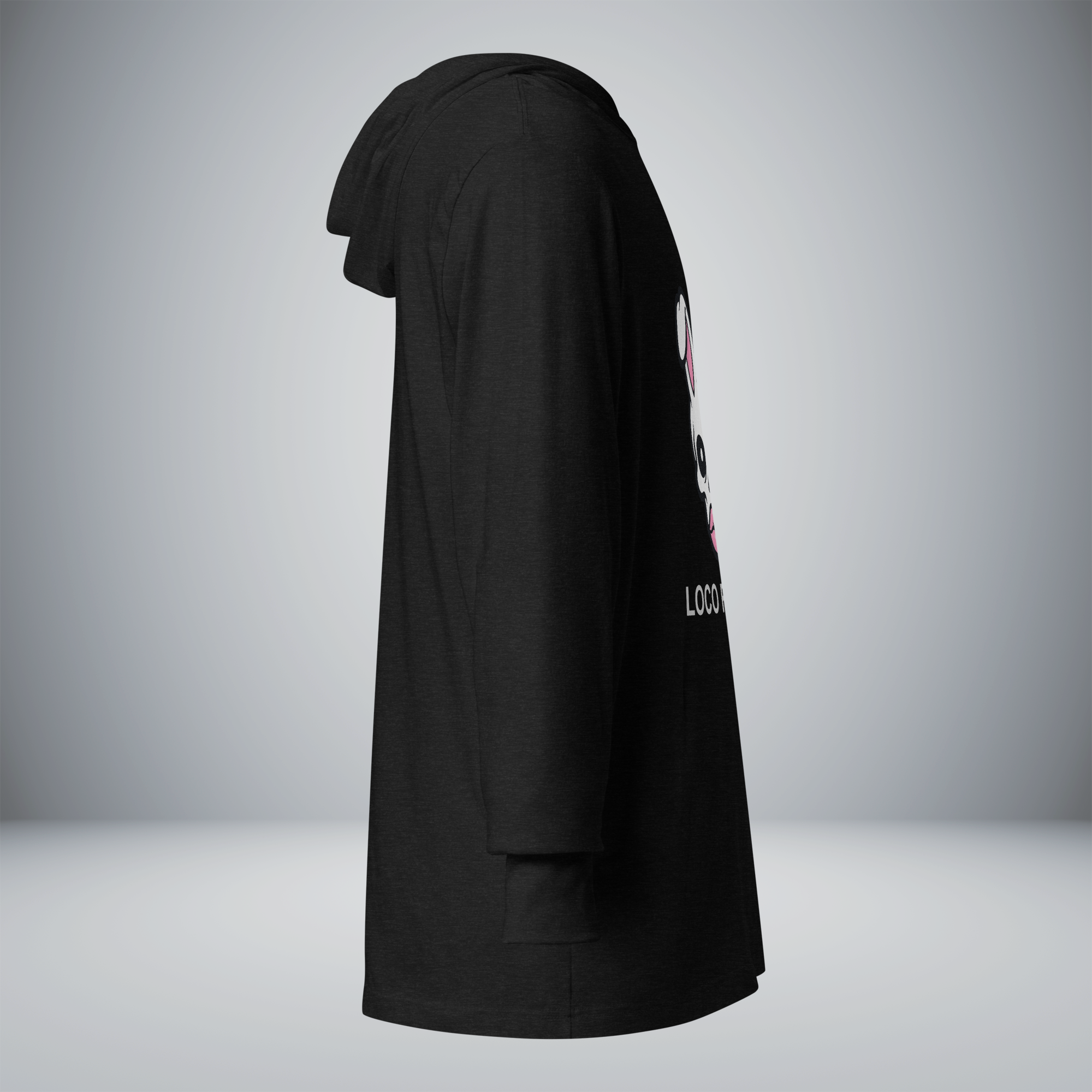 Unisex Hooded long-sleeve tee