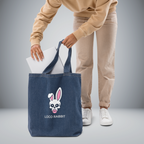 Organic Denim Tote Bag