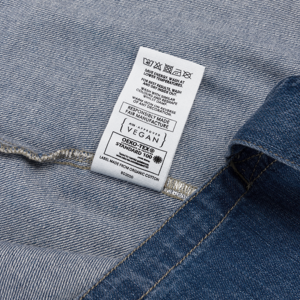 Organic Denim Tote Bag