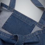 Organic Denim Tote Bag