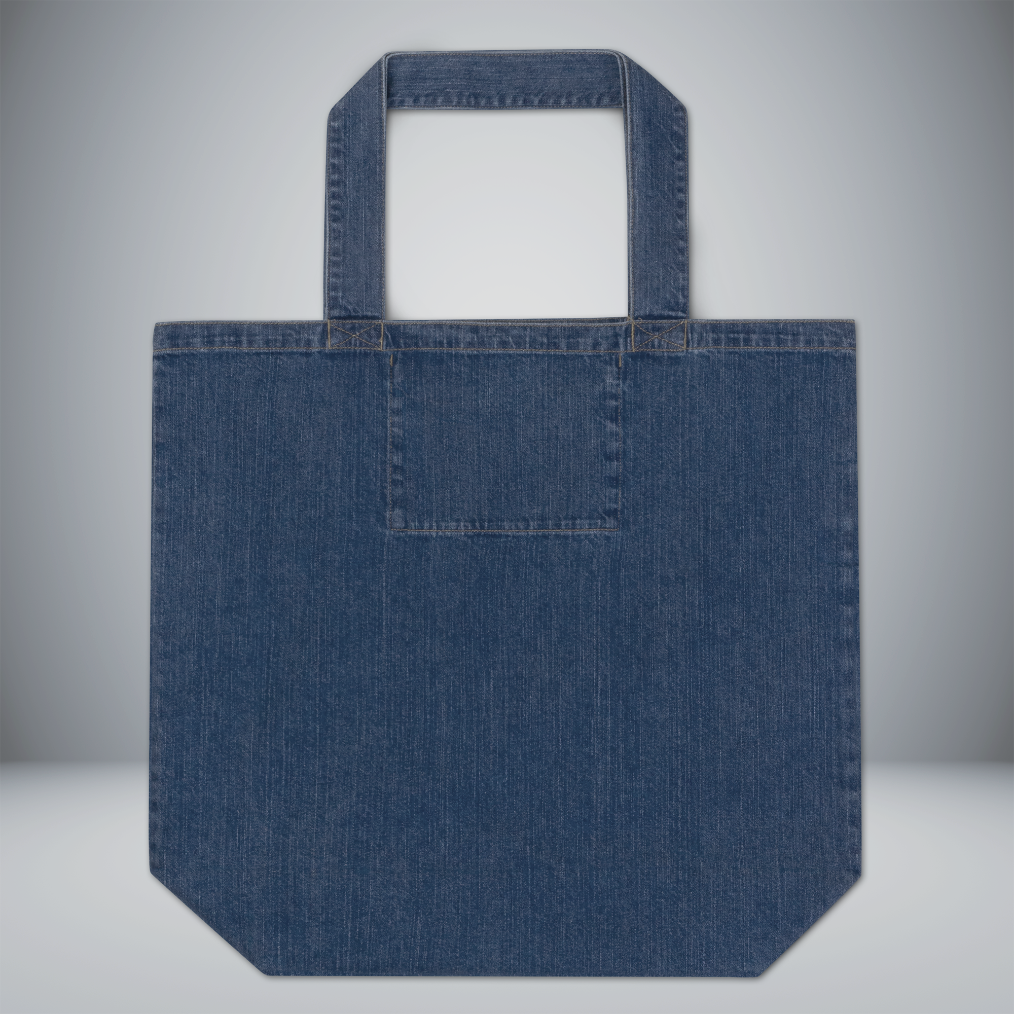 Organic Denim Tote Bag