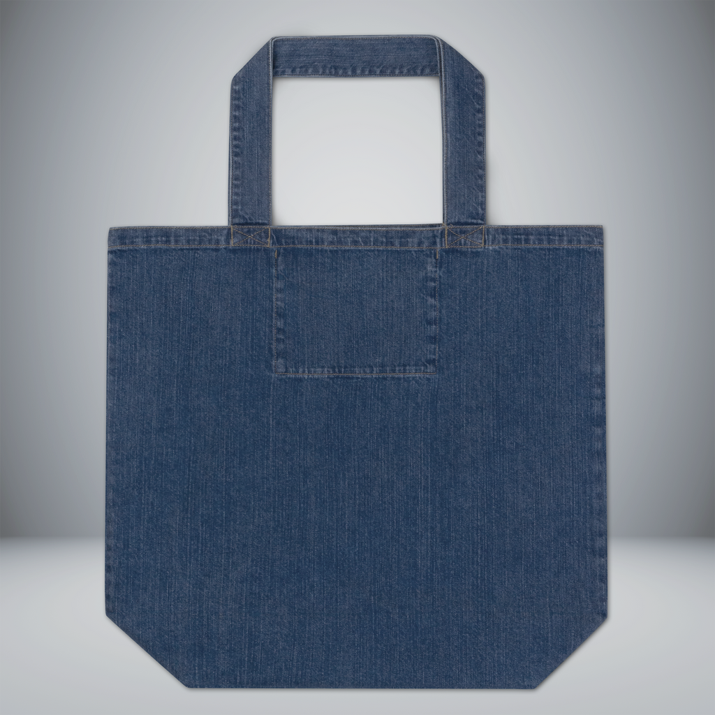 Organic Denim Tote Bag