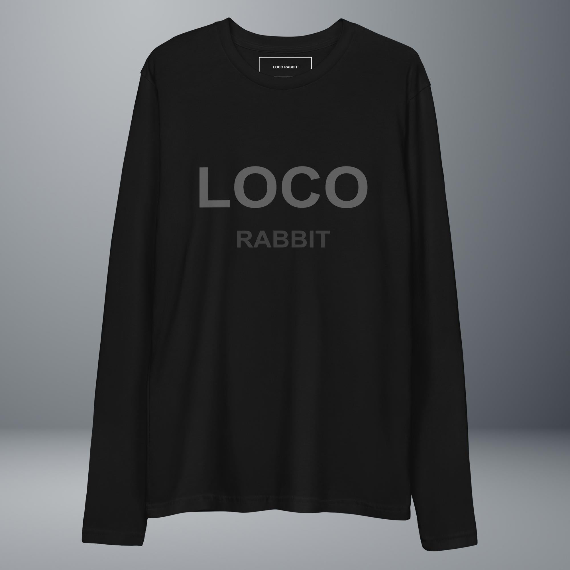 Men's Long Sleeve Fitted Crew