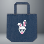 Organic Denim Tote Bag