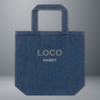 Organic Denim Tote Bag