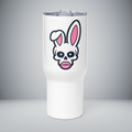 Travel mug with a handle
