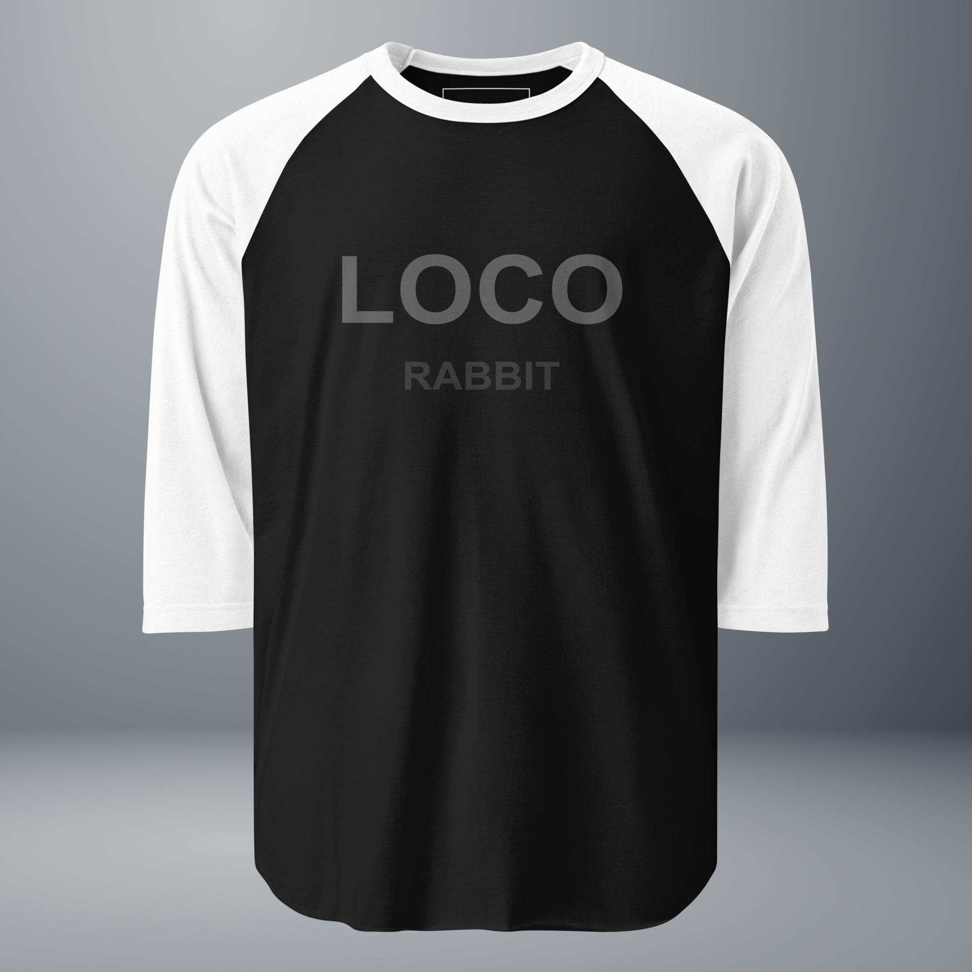 Unisex 3/4 Sleeve Raglan Shirt