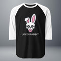 Unisex 3/4 Sleeve Raglan Shirt