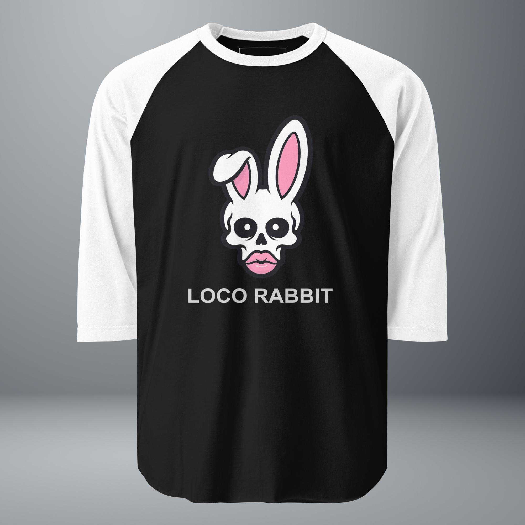 Unisex 3/4 Sleeve Raglan Shirt