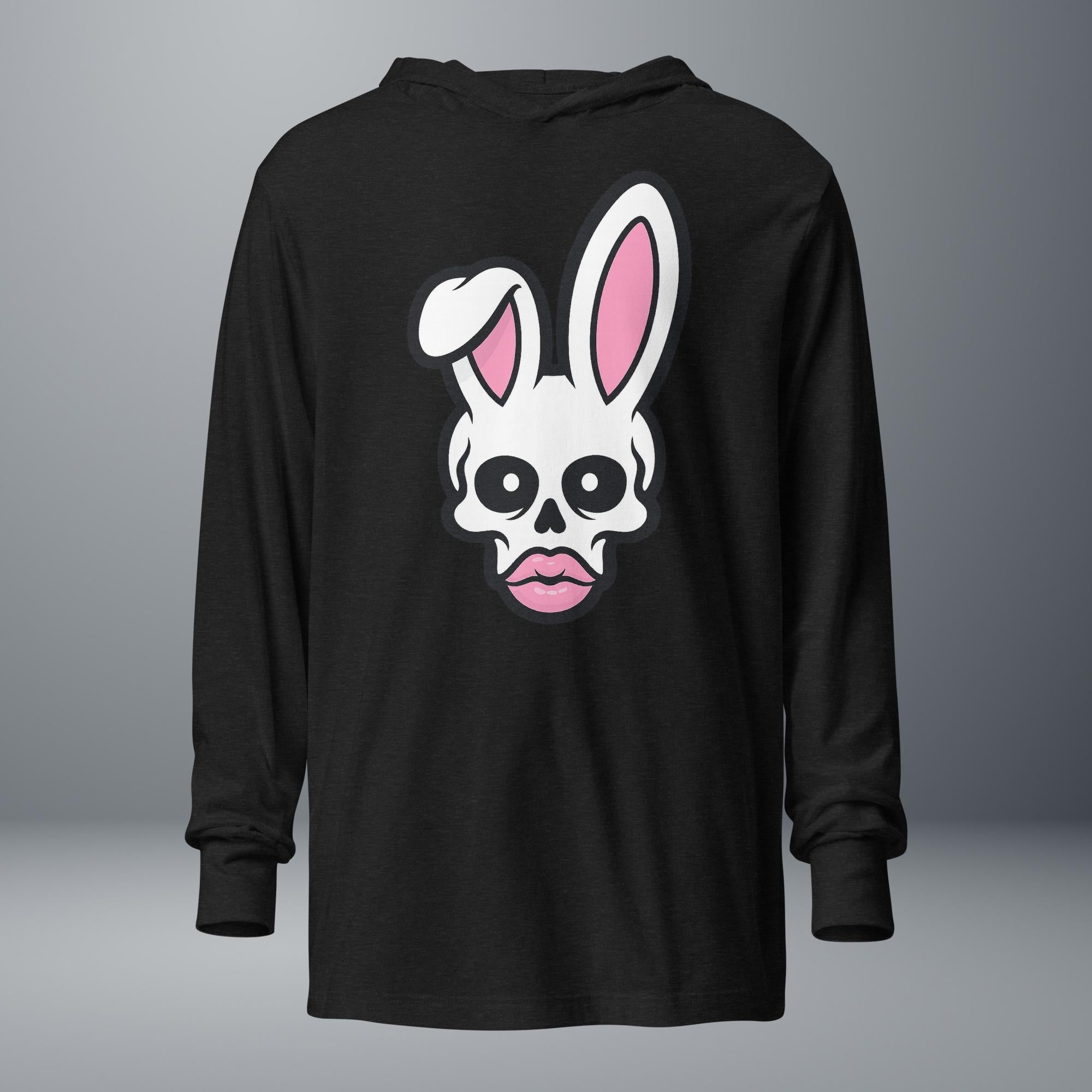 Unisex Hooded long-sleeve tee