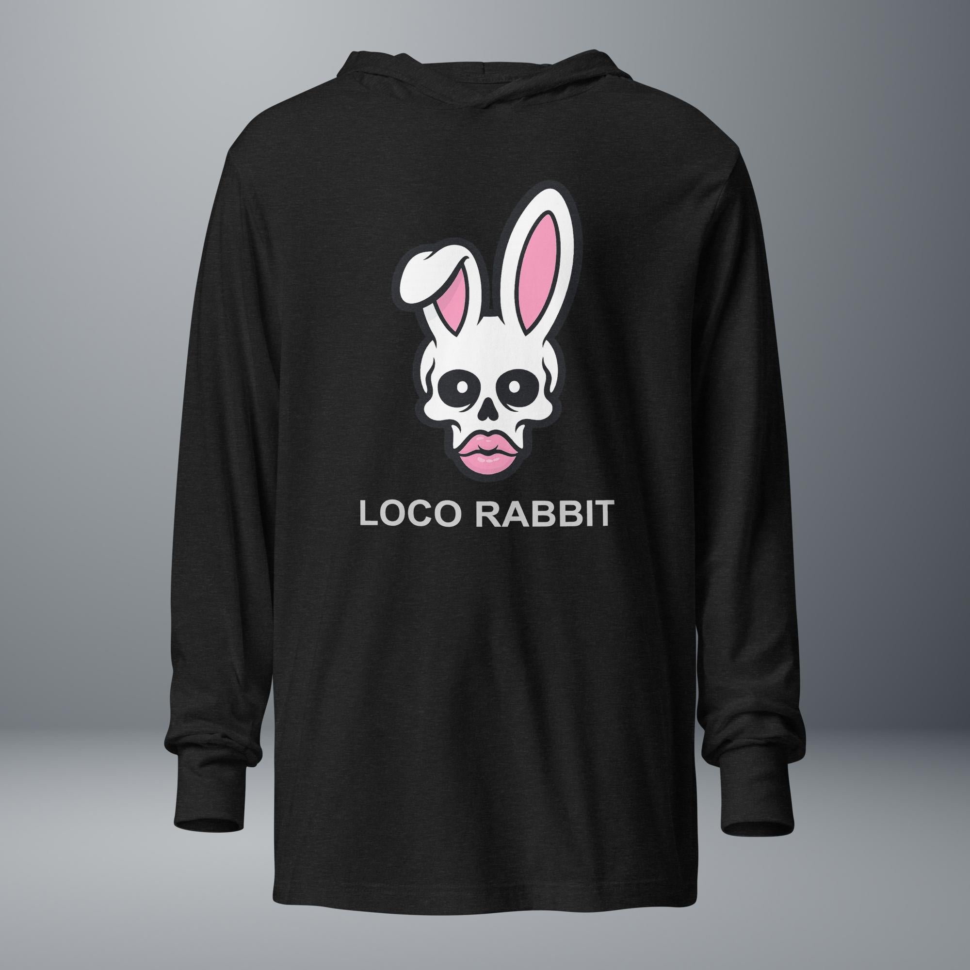 Unisex Hooded long-sleeve tee