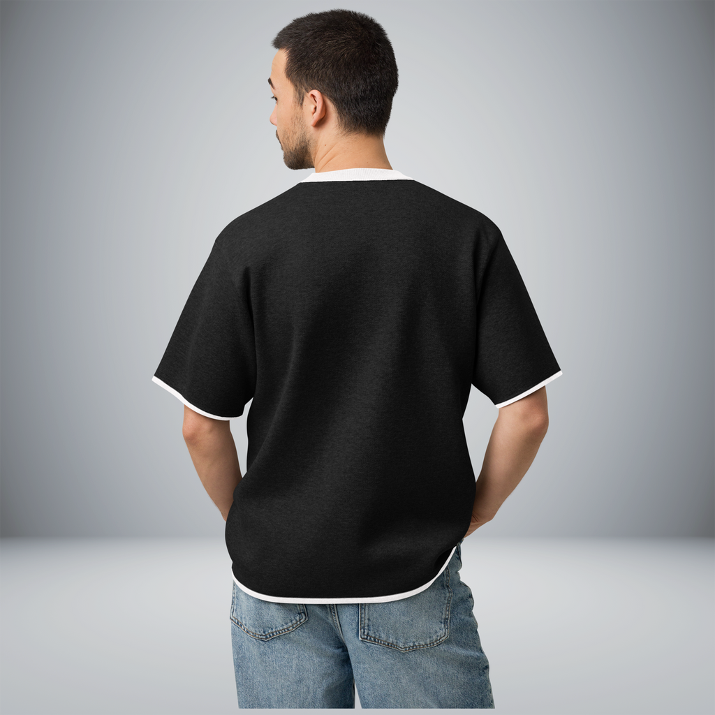 Unisex Knitted Classic Tee