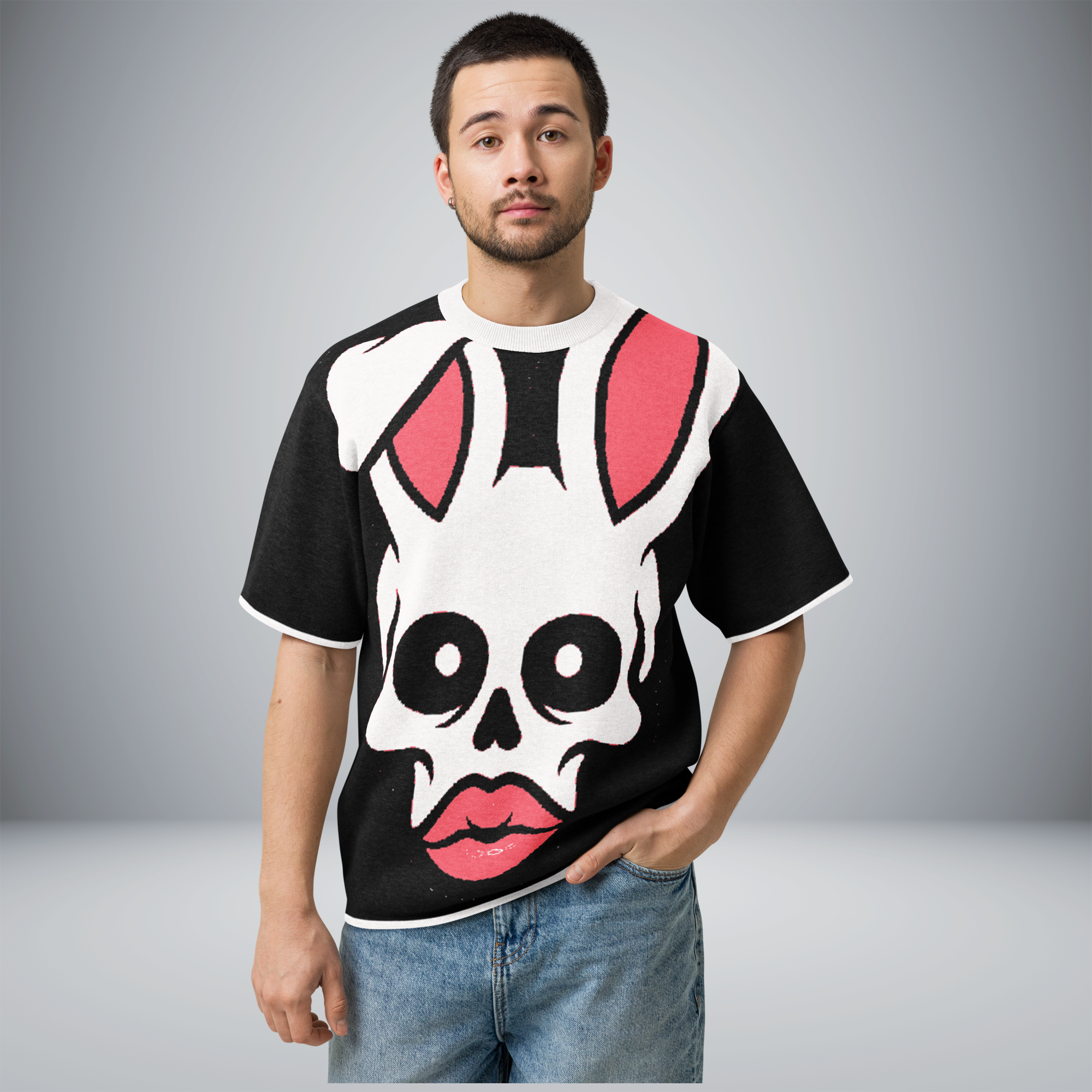 Unisex Knitted Classic Tee