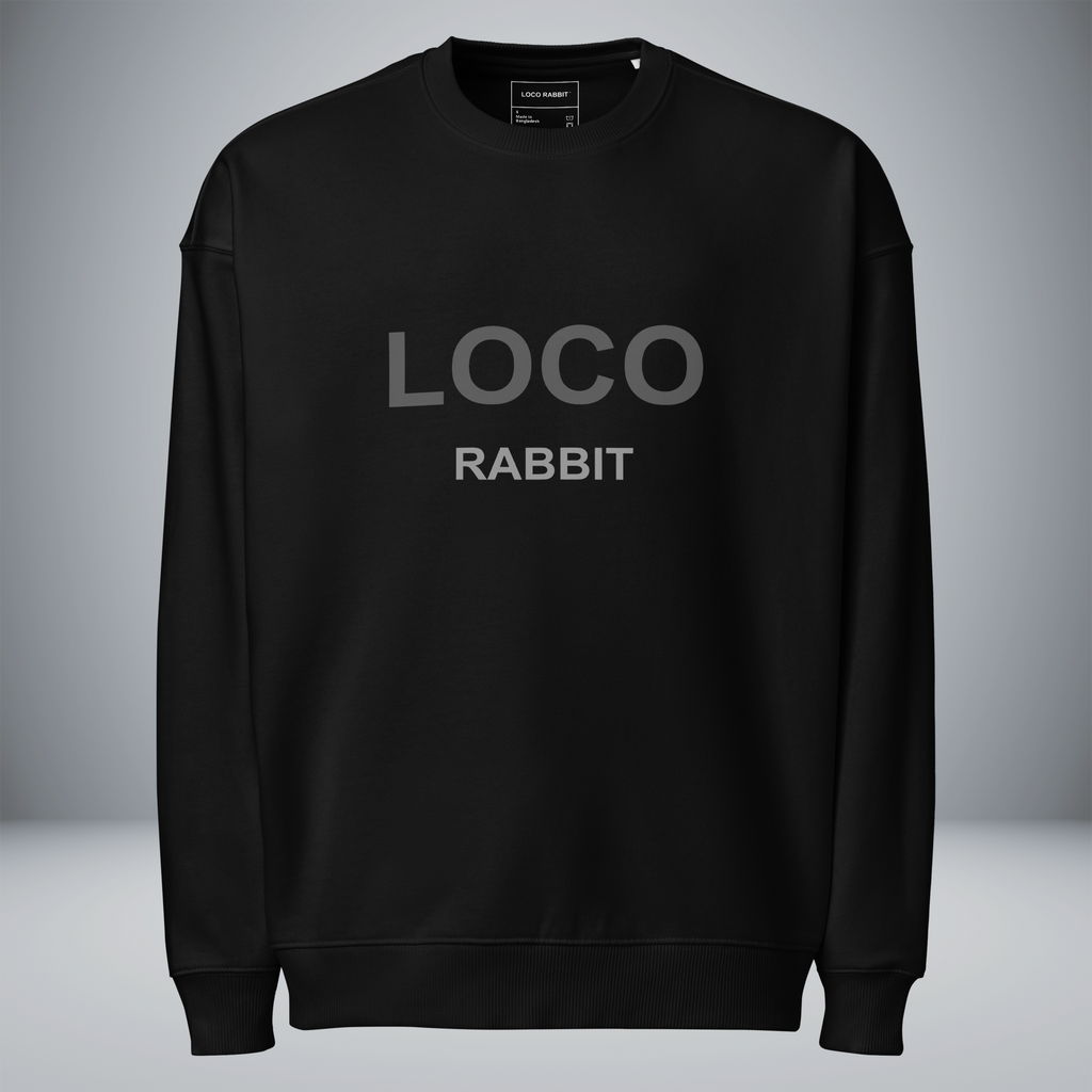 Unisex Organic Oversized Sweatshirt