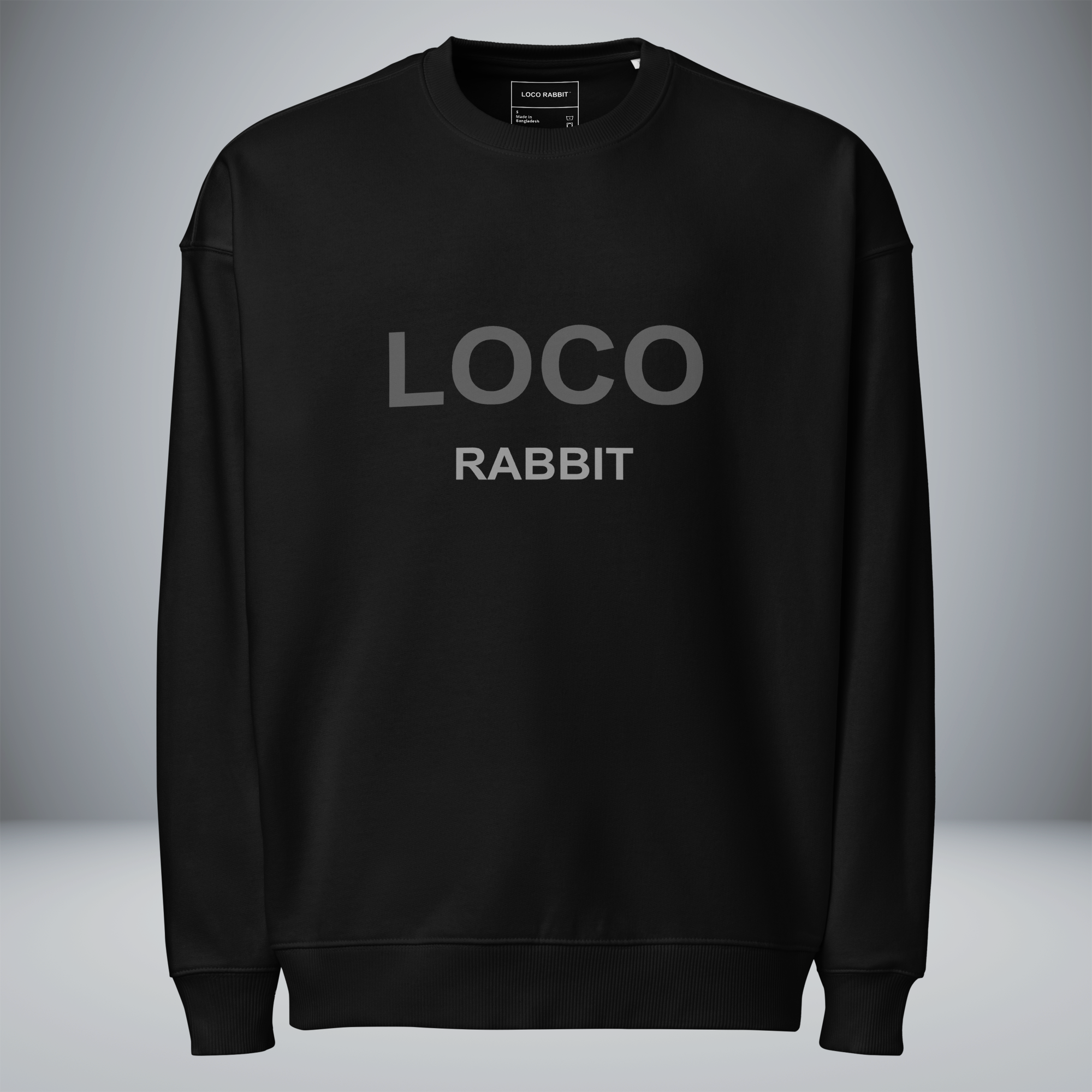 Unisex Organic Oversized Sweatshirt
