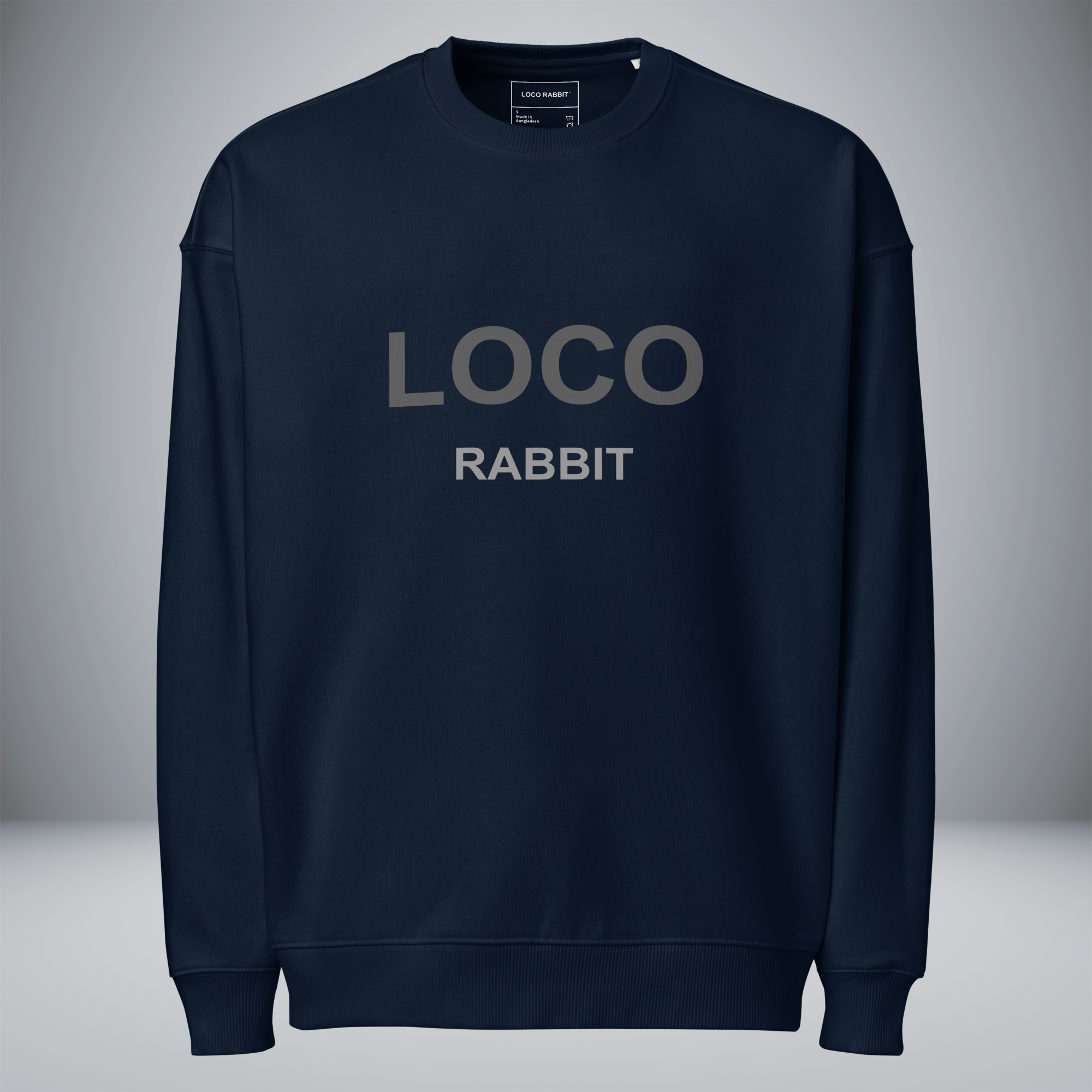 Unisex Organic Oversized Sweatshirt