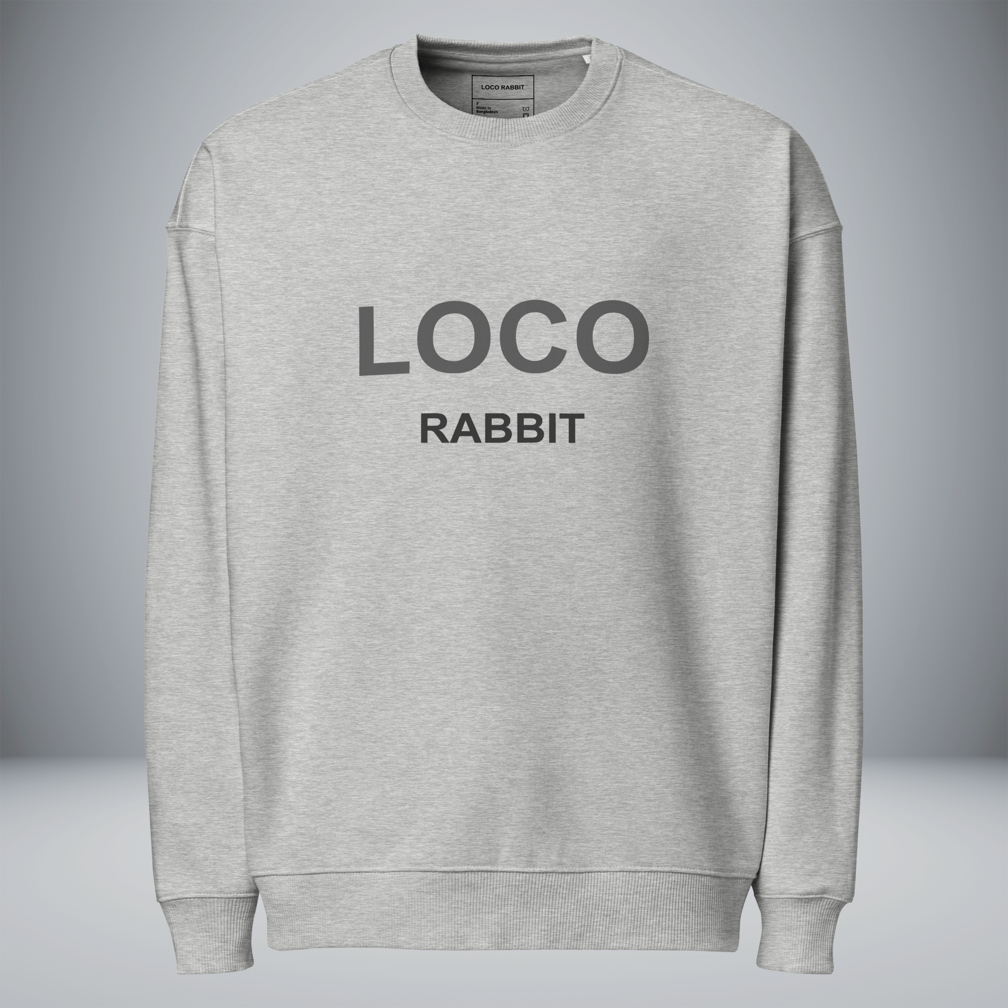 Unisex Organic Oversized Sweatshirt