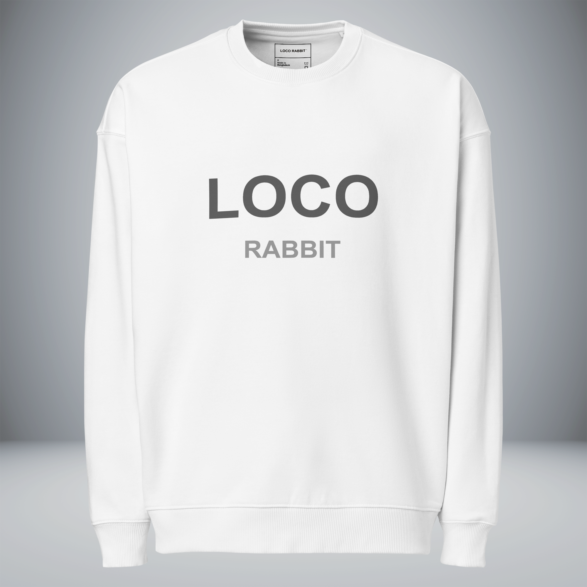 Unisex Organic Oversized Sweatshirt