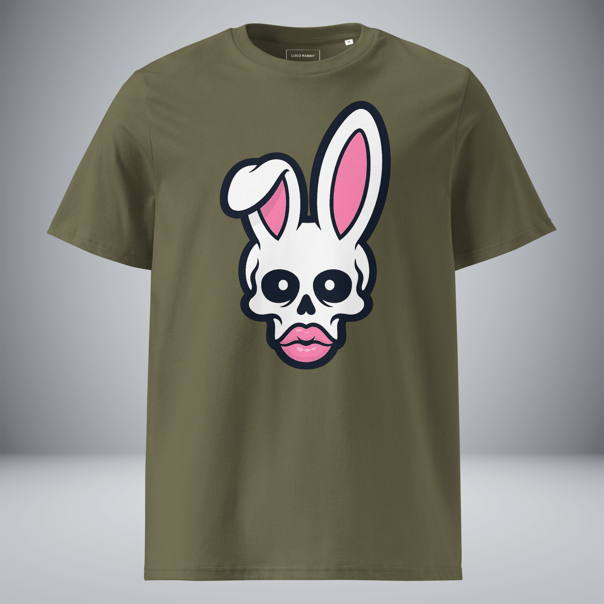 Unisex Organic Ribbed Neck T-shirt