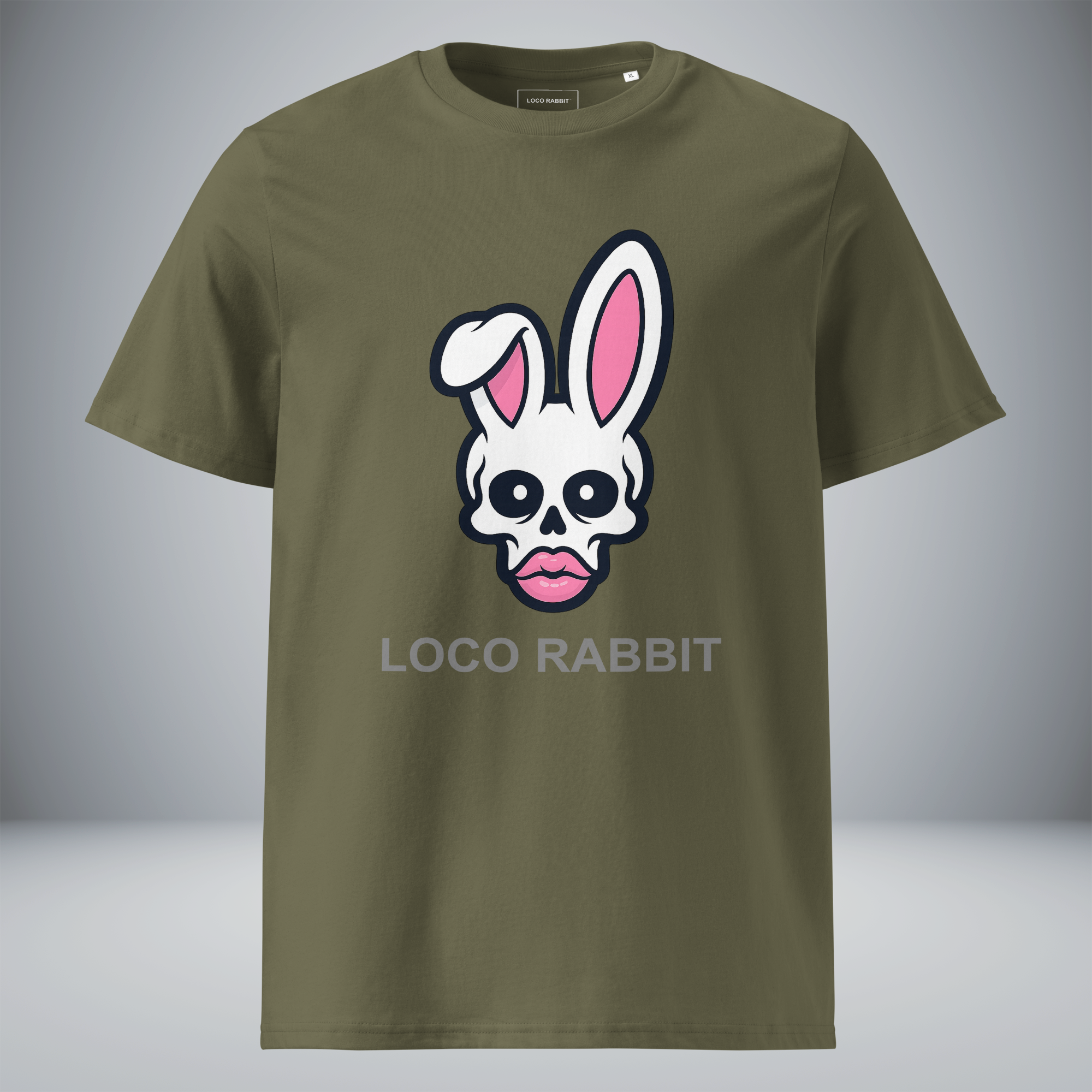 Unisex Organic Ribbed Neck T-shirt