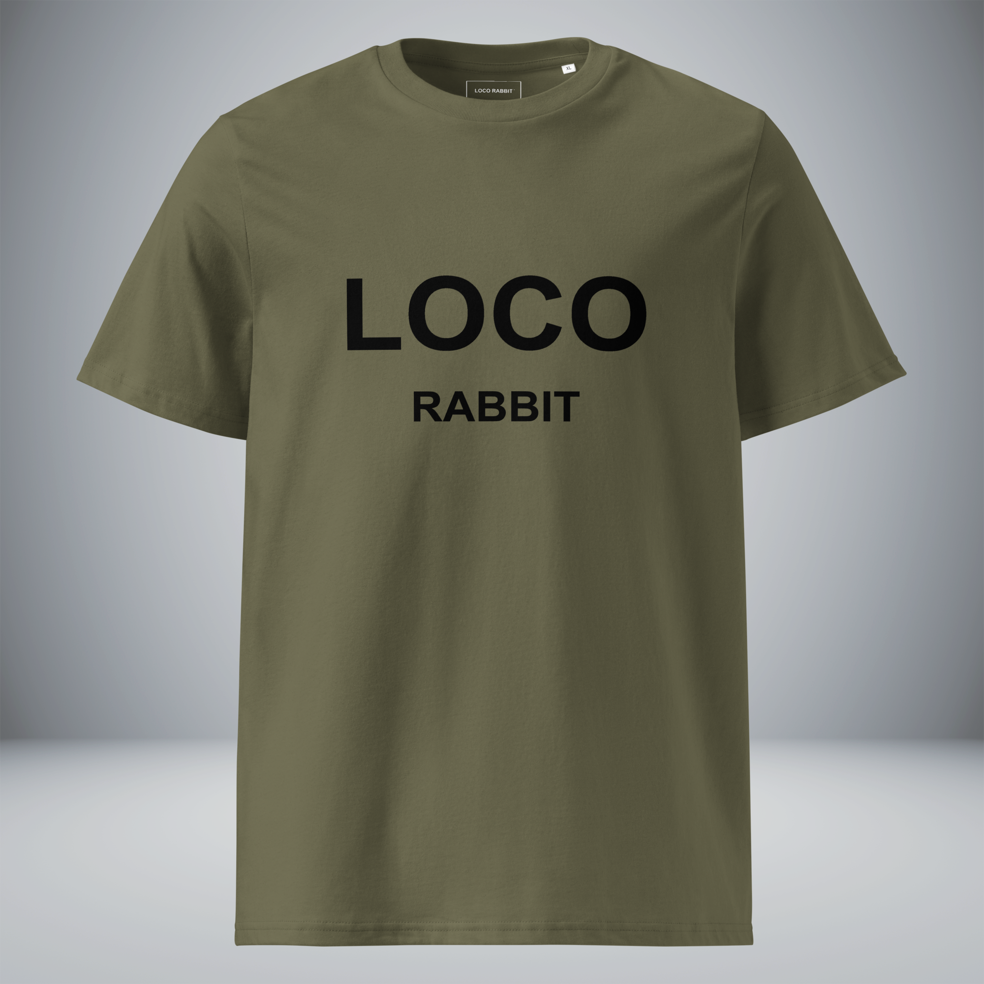 Unisex Organic Ribbed Neck T-shirt