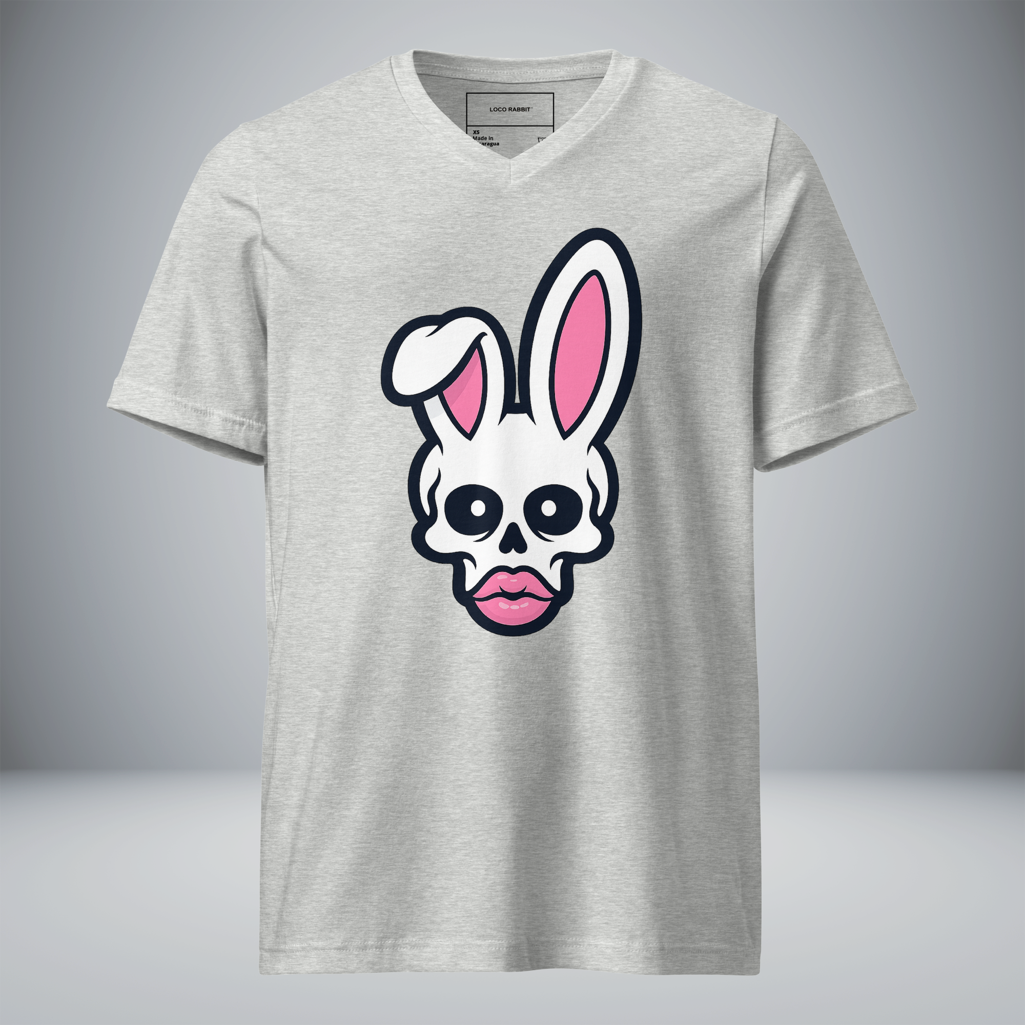 Unisex Short Sleeve V-Neck T-Shirt