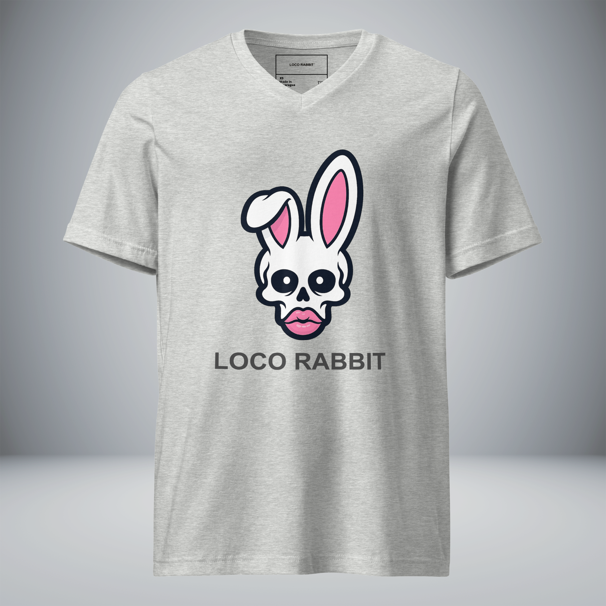 Unisex Short Sleeve V-Neck T-Shirt