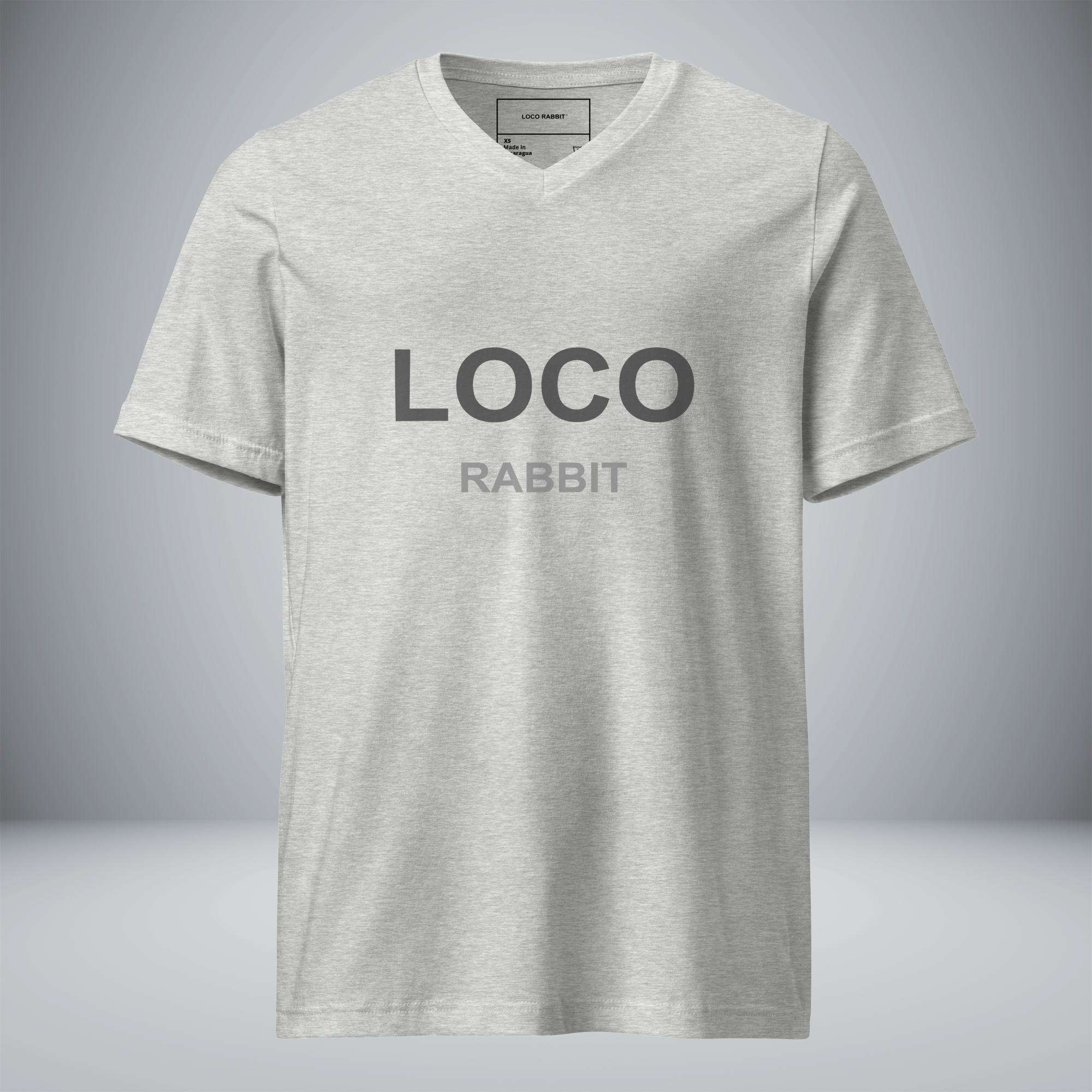 Unisex Short Sleeve V-Neck T-Shirt