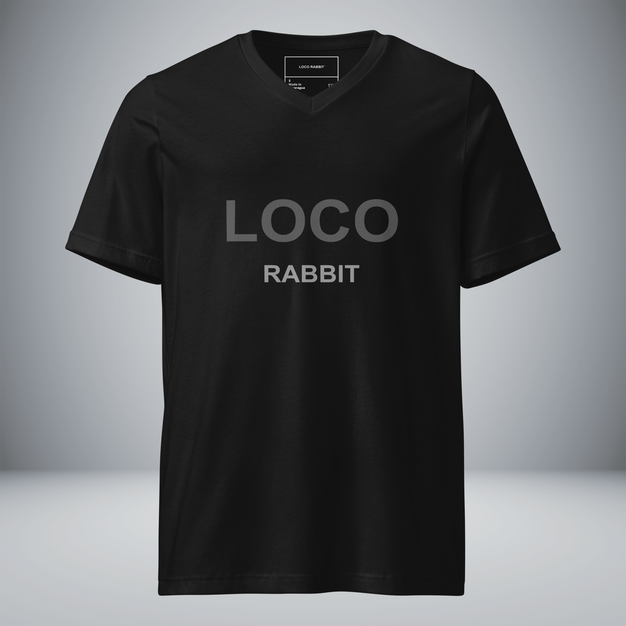 Unisex Short Sleeve V-Neck T-Shirt