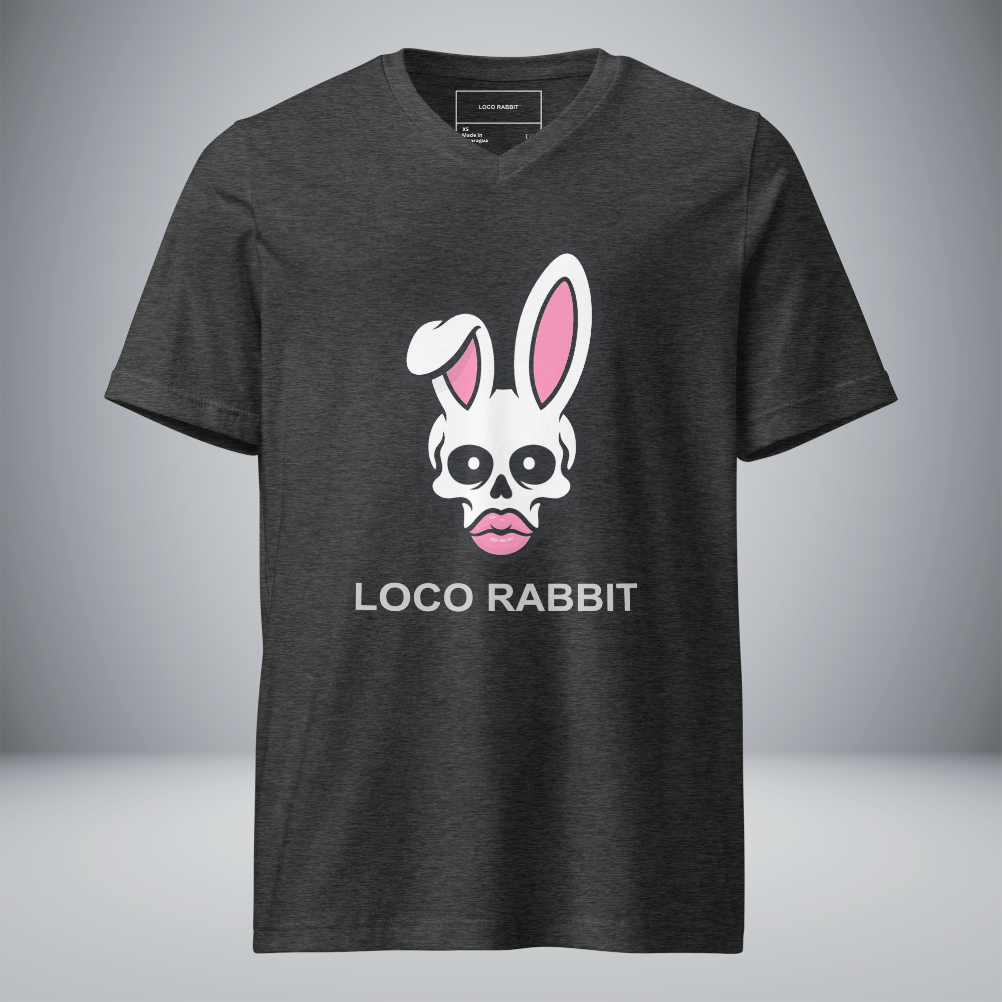 Unisex Short Sleeve V-Neck T-Shirt