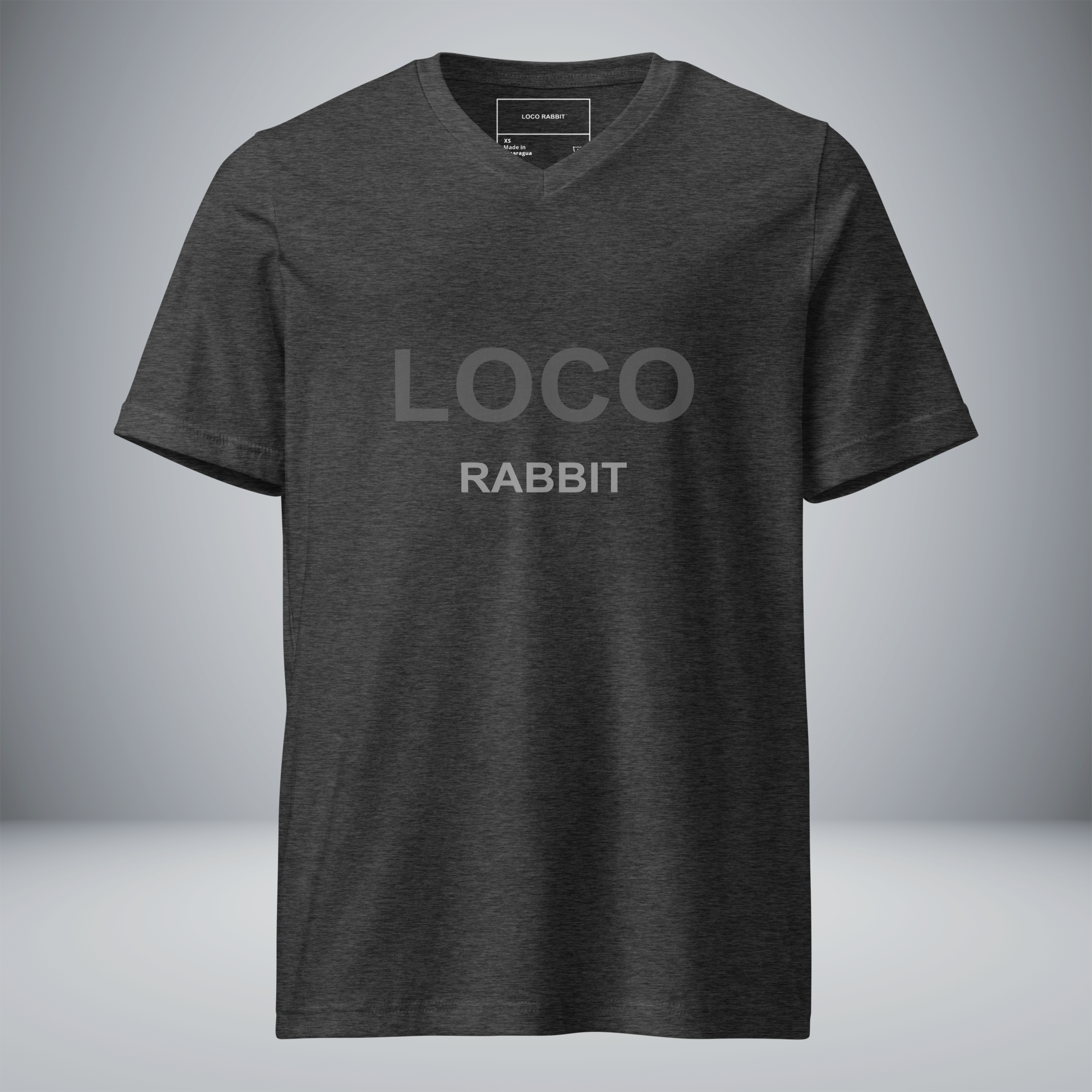 Unisex Short Sleeve V-Neck T-Shirt