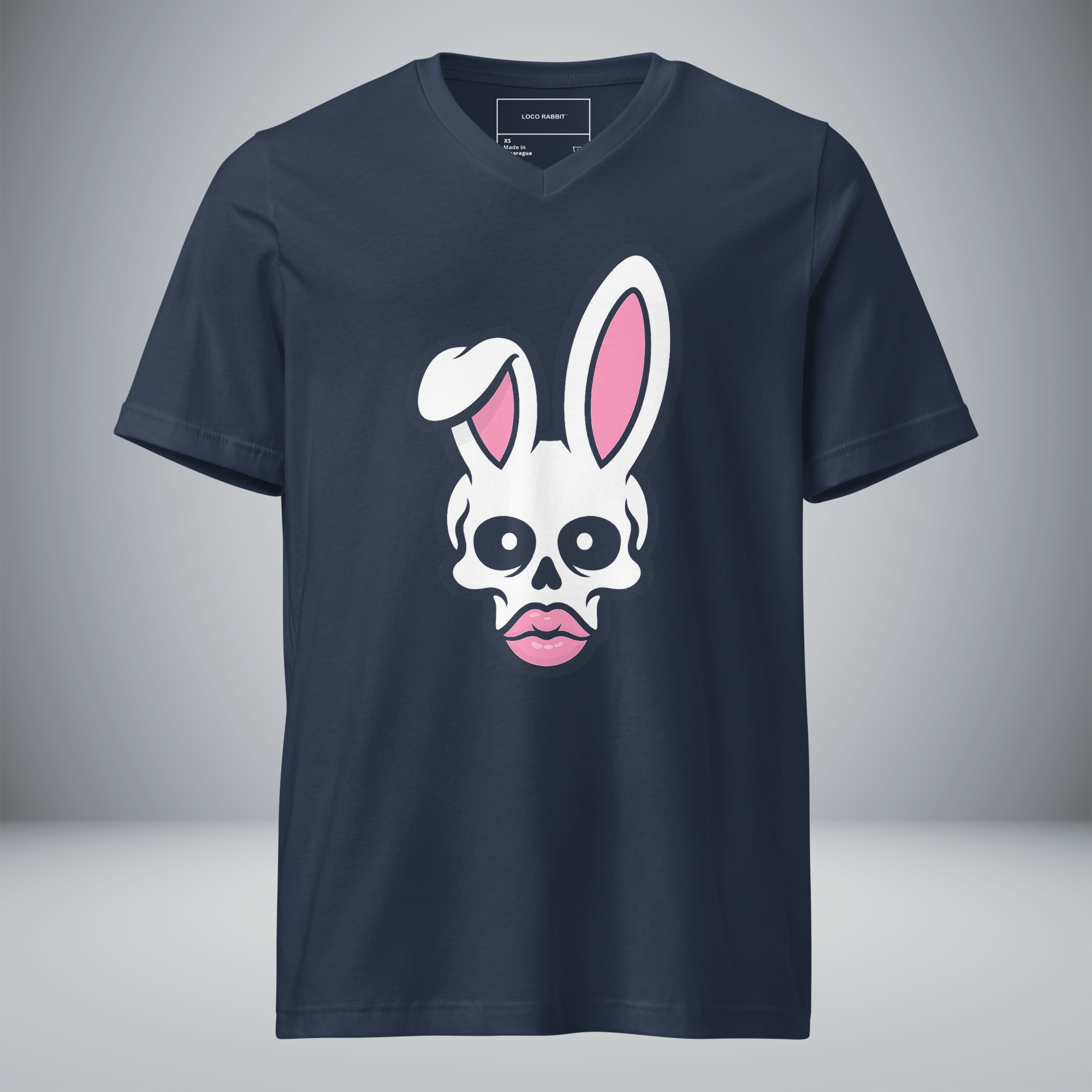 Unisex Short Sleeve V-Neck T-Shirt