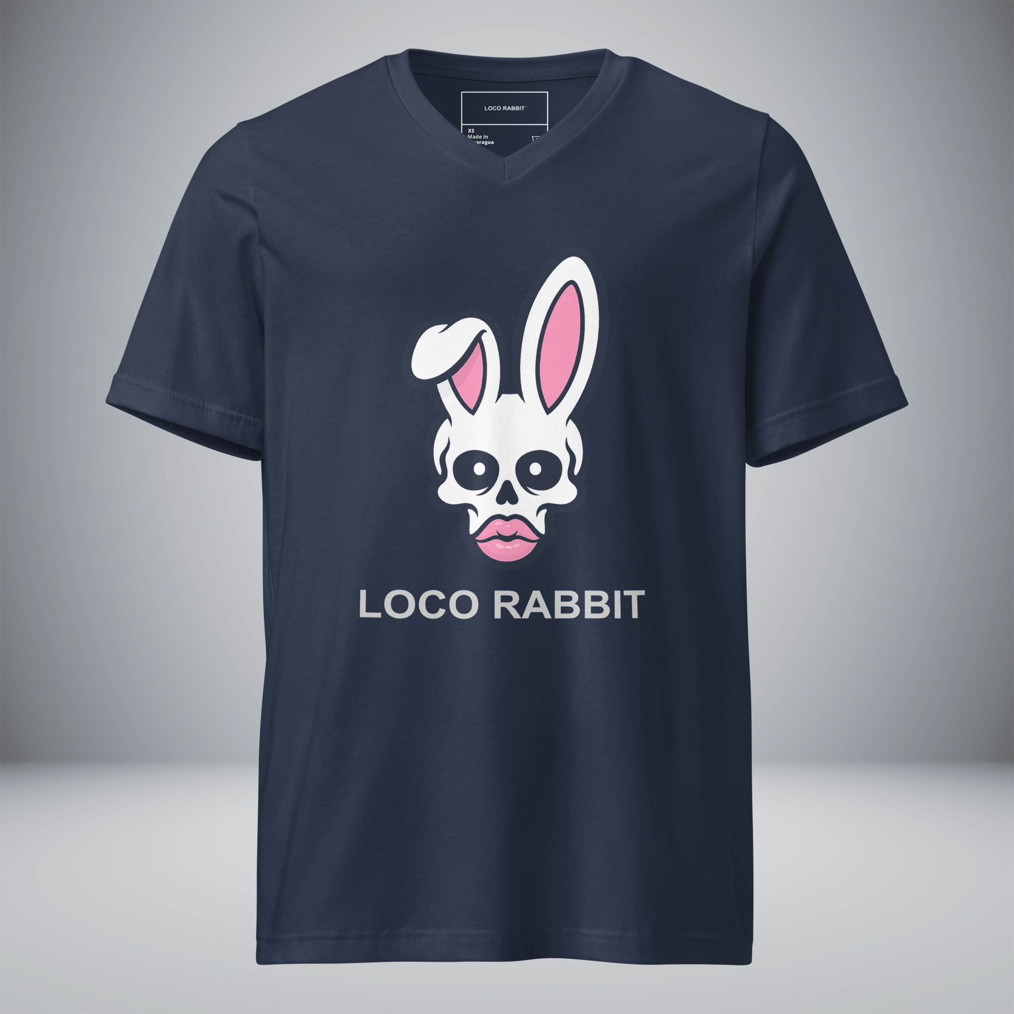 Unisex Short Sleeve V-Neck T-Shirt