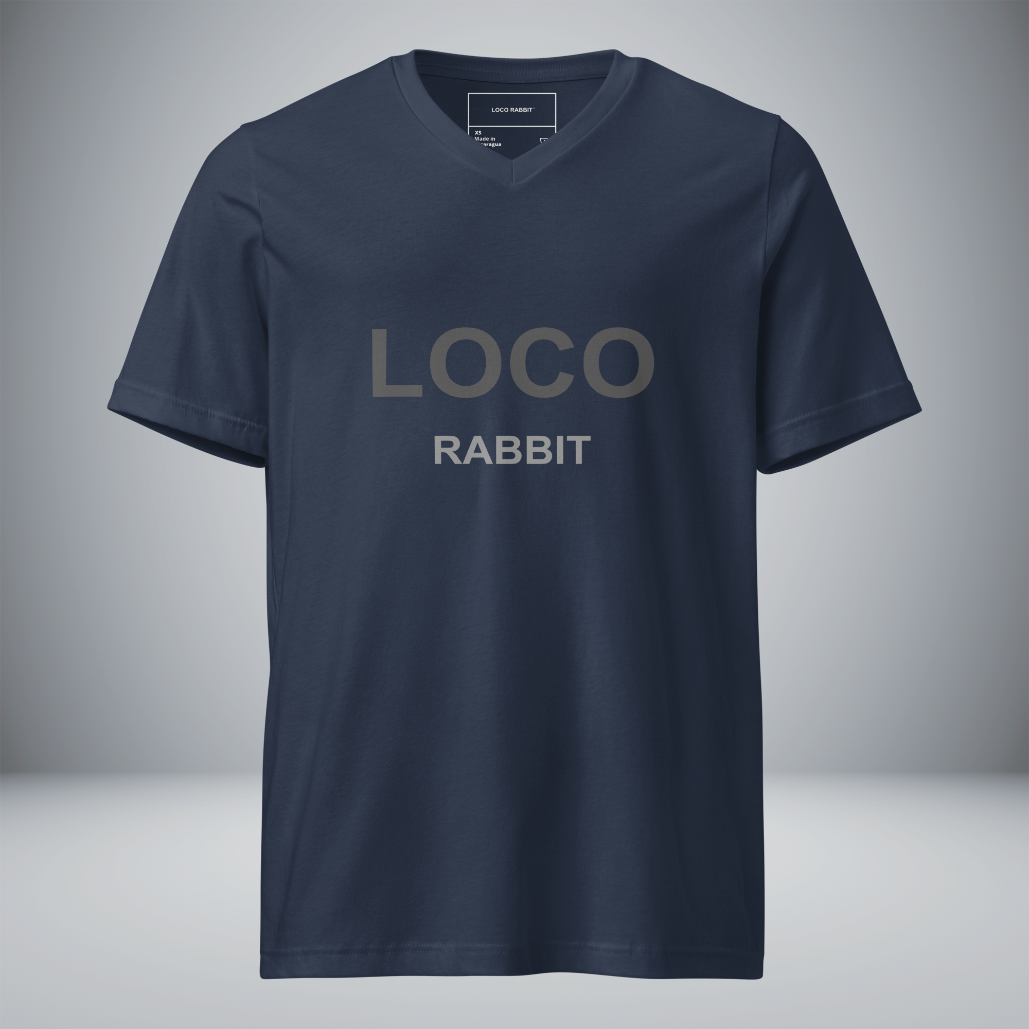 Unisex Short Sleeve V-Neck T-Shirt
