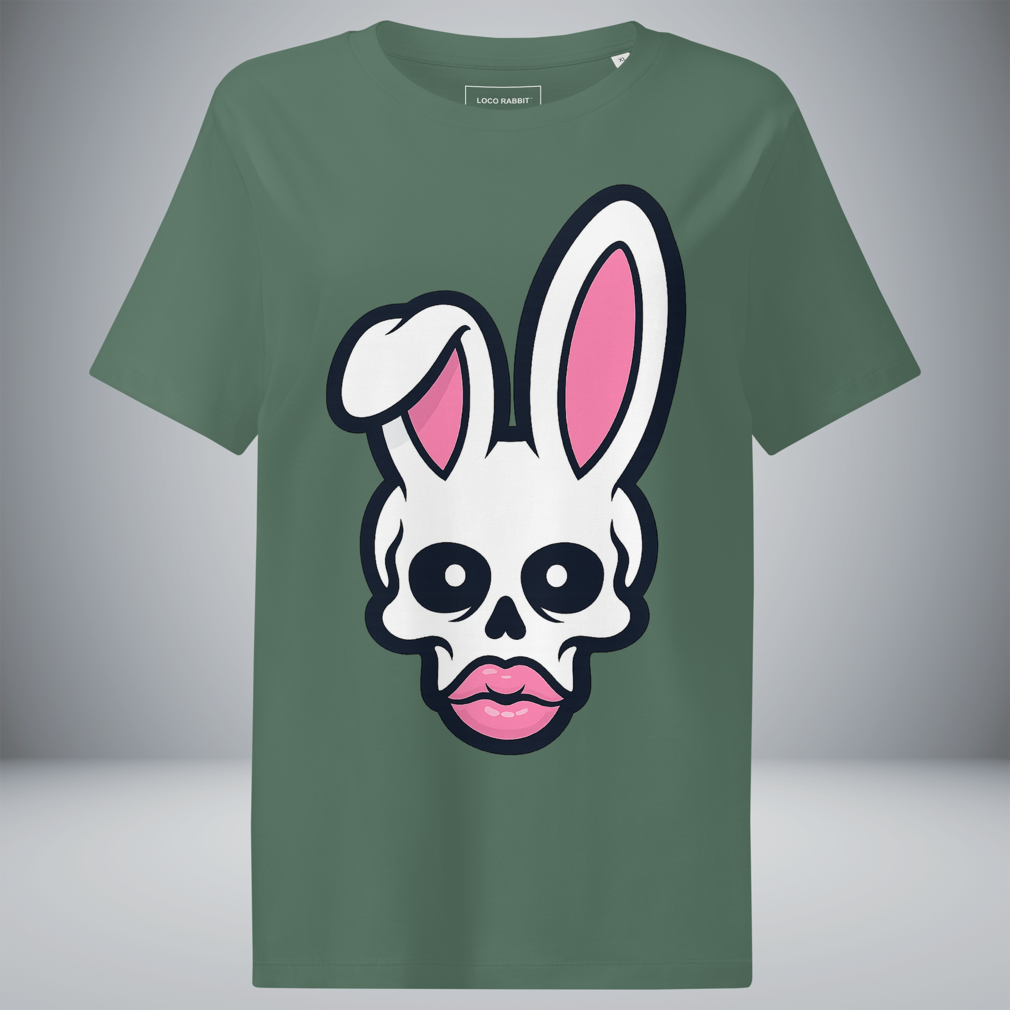 Women’s Organic Ribbed Neck T-shirt